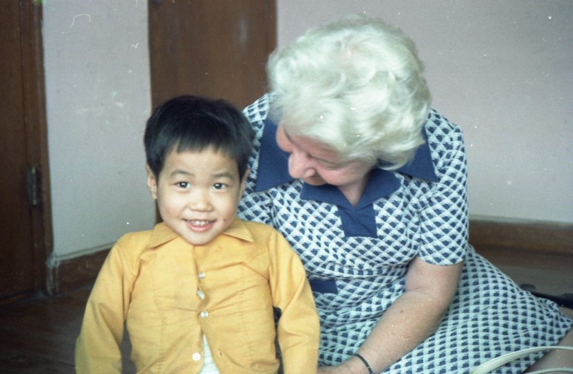 Star of the Sea Orphanage, Incheon, 1971 — archive photo 245 (roll 14)